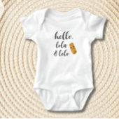 Hallo Lumpia ~ Lola Lolo Filipino Baby Aankondigin Romper