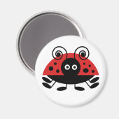 Hallo Lyadybug Magneet (Voorkant / Achterkant)