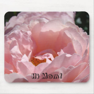 Hallo Ma! muismat Roze Roos Bloementuin