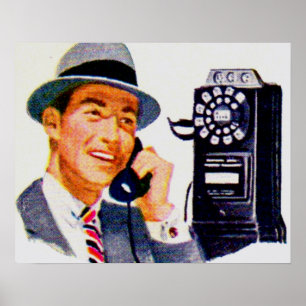 hallo, Mabel? Het is Tony. Poster