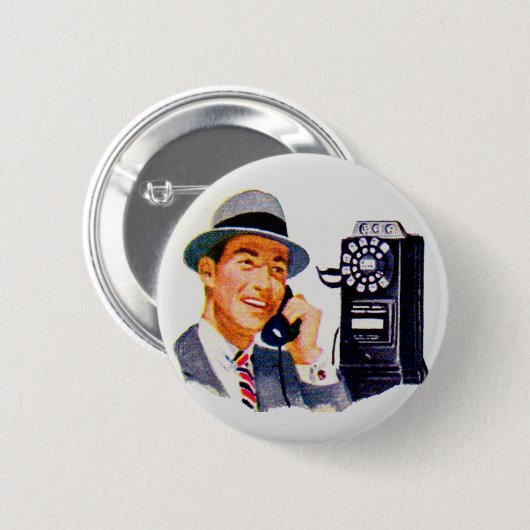 hallo, Mabel? Het is Tony. Ronde Button 5,7 Cm (Voorkant /achterkant)