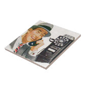 hallo, Mabel? Het is Tony. Tegeltje (Zijkant)