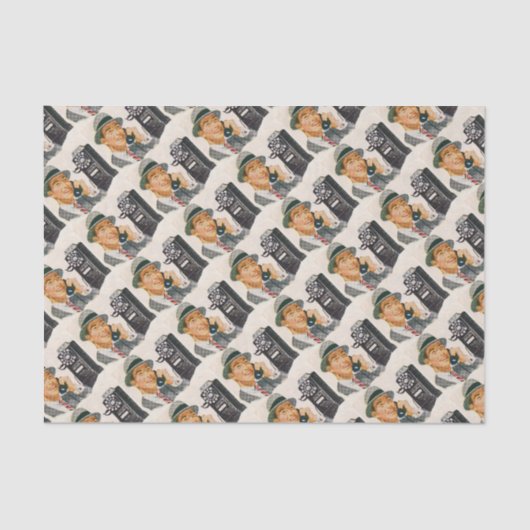 hallo, Mabel? Het is Tony. Tissuepapier (Voorkant)