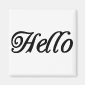 Hallo magneet (Voorkant)