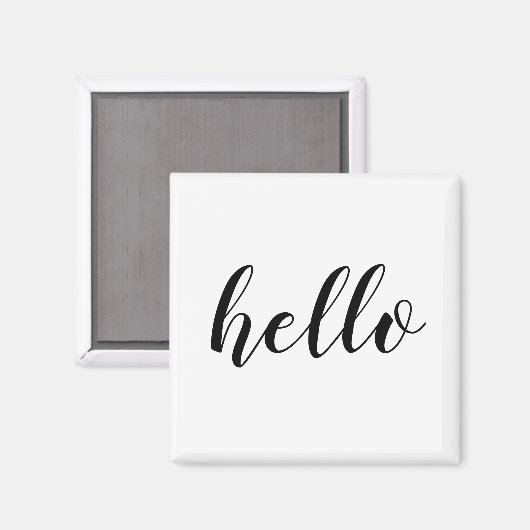 Hallo Magneet (Voorkant / Achterkant)