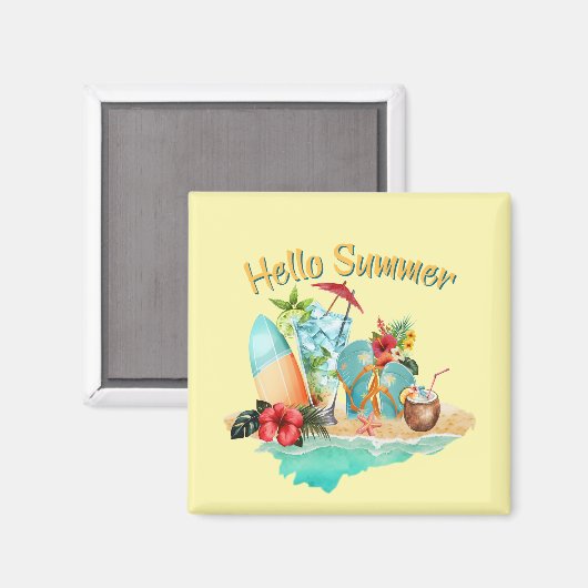 hallo magneet (Voorkant / Achterkant)