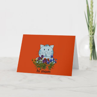 hallo mamma kaart