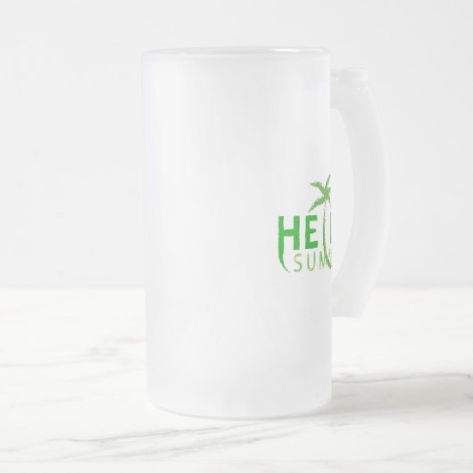 hallo matglas bierpul (Voorkant rechts)