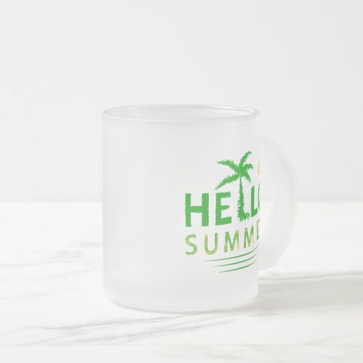 hallo matglas koffiemok (Voorkant rechts)