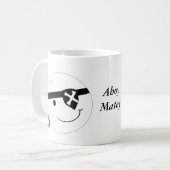 Hallo Matroos Piraat Gezicht Koffiemok (Voorkant links)
