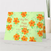 Hallo Meisje, Happy Birthday Kaart (Achterkant)