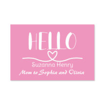 Hallo Meisje Mama Roze Namen Mama
