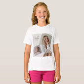 hallo meisjes afbeelding t-shirt (Voorkant volledig)