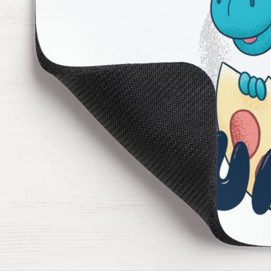 hallo mens grappige Dinosaur Muismat (Hoek)