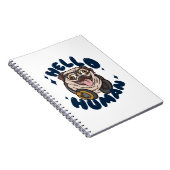 Hallo mens leukste hond notitieboek (Rechterzijde)