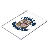 Hallo mens leukste hond notitieboek (Linkerzijde)