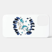 Hallo mens Lief Eenhoorn Case-Mate iPhone Case (Achterkant (horizontaal))