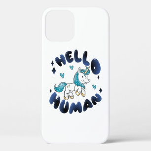 Hallo mens Lief Eenhoorn Case-Mate iPhone Case