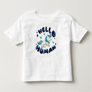hallo mens Lovely Unicorn Kinder Shirts
