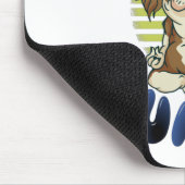 hallo mens Meditatie-yogahond Muismat (Hoek)