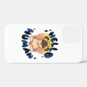 Hallo mens Mediterende yogahond Case-Mate iPhone Case (Achterkant (horizontaal))