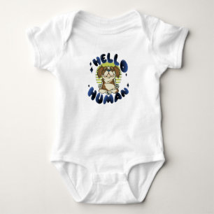 Hallo mens Mediterende yogahond Romper