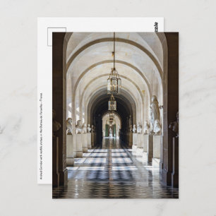 Hallo met beelden in het Chateau de Versailles Briefkaart