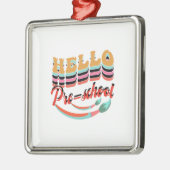 hallo metalen ornament (Links)