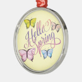Hallo Metalen Ornament (Links)