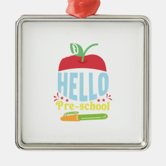 hallo metalen ornament