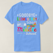 hallo middelbare school Afstuderen basisschool ( T-shirt (Design voorkant)