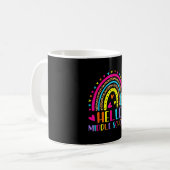 Hallo Middelbare School Terug naar School Eerste D Koffiemok (Voorkant links)