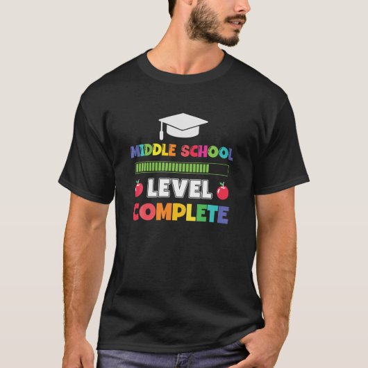 hallo middelbare school voltooid t-shirt (Voorkant)