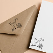 Hallo Mijn Herten Decoratief Ambacht Valentijns Rubberstempel