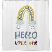 hallo mijn kleine regenboog douchegordijn (Voorkant)