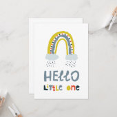 hallo mijn kleine regenboog kaart (Voorkant / Achterkant in situ)