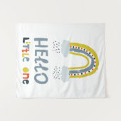 hallo mijn kleine regenboog wandkleed (Voorkant (horizontaal))