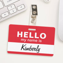 Hallo Mijn Naam Is - Aangepast Script Medewerker N