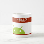 hallo mijn naam is Android Koffiemok (Center)