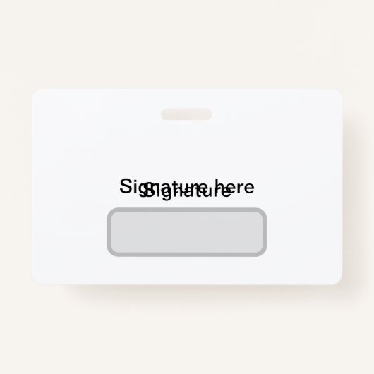 Hallo Mijn naam is Badge (Achterkant)