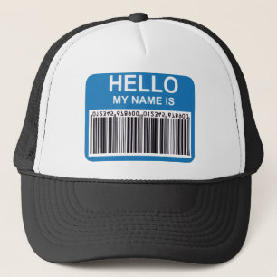 HALLO MIJN NAAM IS (BAR CODE) TRUCKER PET