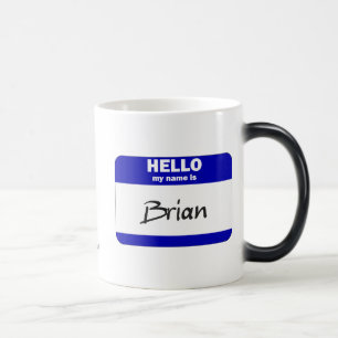 hallo mijn naam is Brian (Blue) Magische Mok