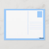 hallo mijn naam is briefkaart (Achterkant)