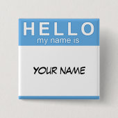 hallo Mijn naam is Button (Voorkant)