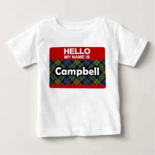 hallo mijn naam is Campbell Scottish Tartan