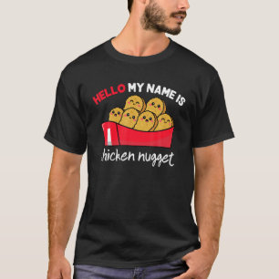 hallo mijn naam is Chicken Nugget Costume Kinder C T-shirt