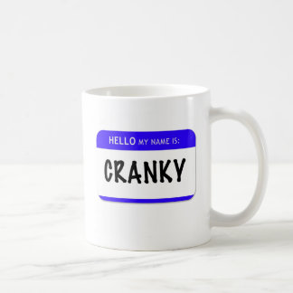 hallo mijn naam is: Cranky Koffiemok