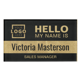 Hallo Mijn naam is - Custom Business Employee Naambadge