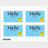 Hallo Mijn naam is Custom Name Label Stickers (Vel)