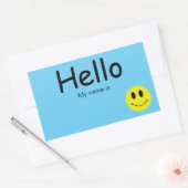 Hallo Mijn naam is Custom Name Label Stickers (Envelop)